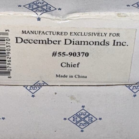 December Diamonds Chief Merman Ornament 55-900370 RARE Retired 2007 *READ** - Picture 6 of 14